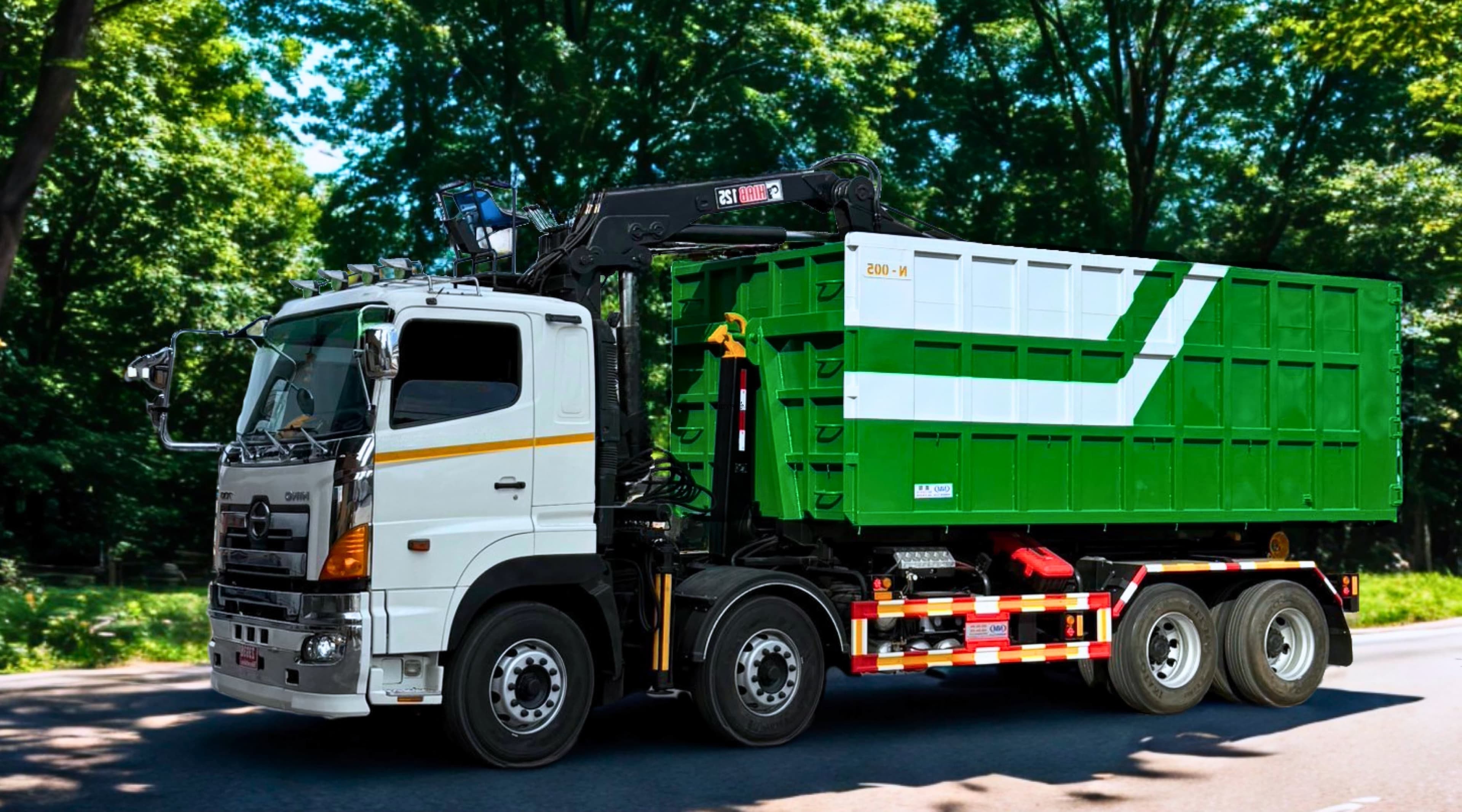 รถ ROLL OFF (BOX) มือขยุ้ม