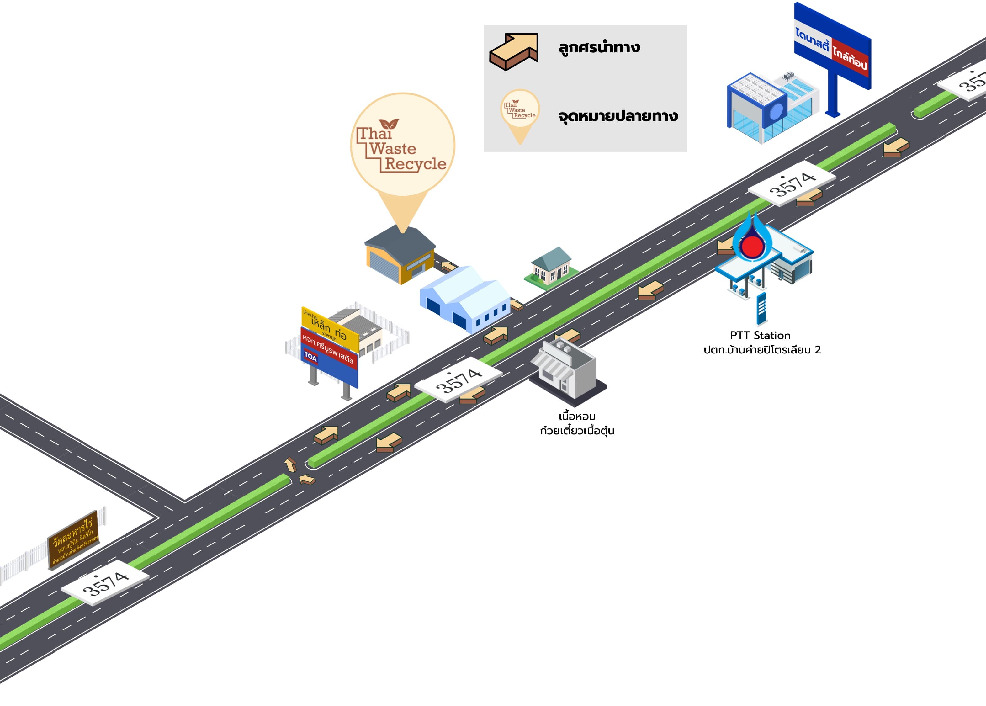 แผนที่บริษัท Greener Republic Services
