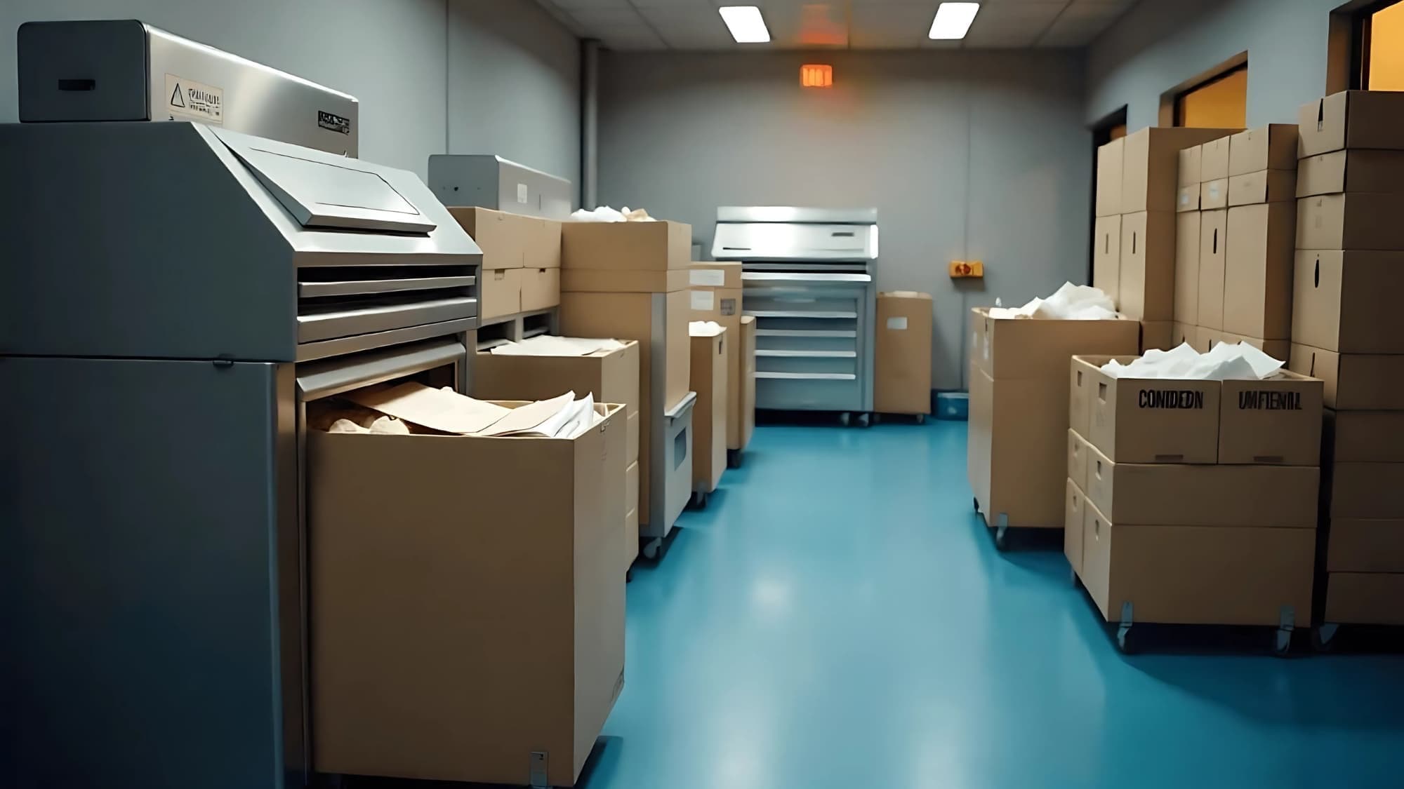 บริการทำลายเอกสารความลับ